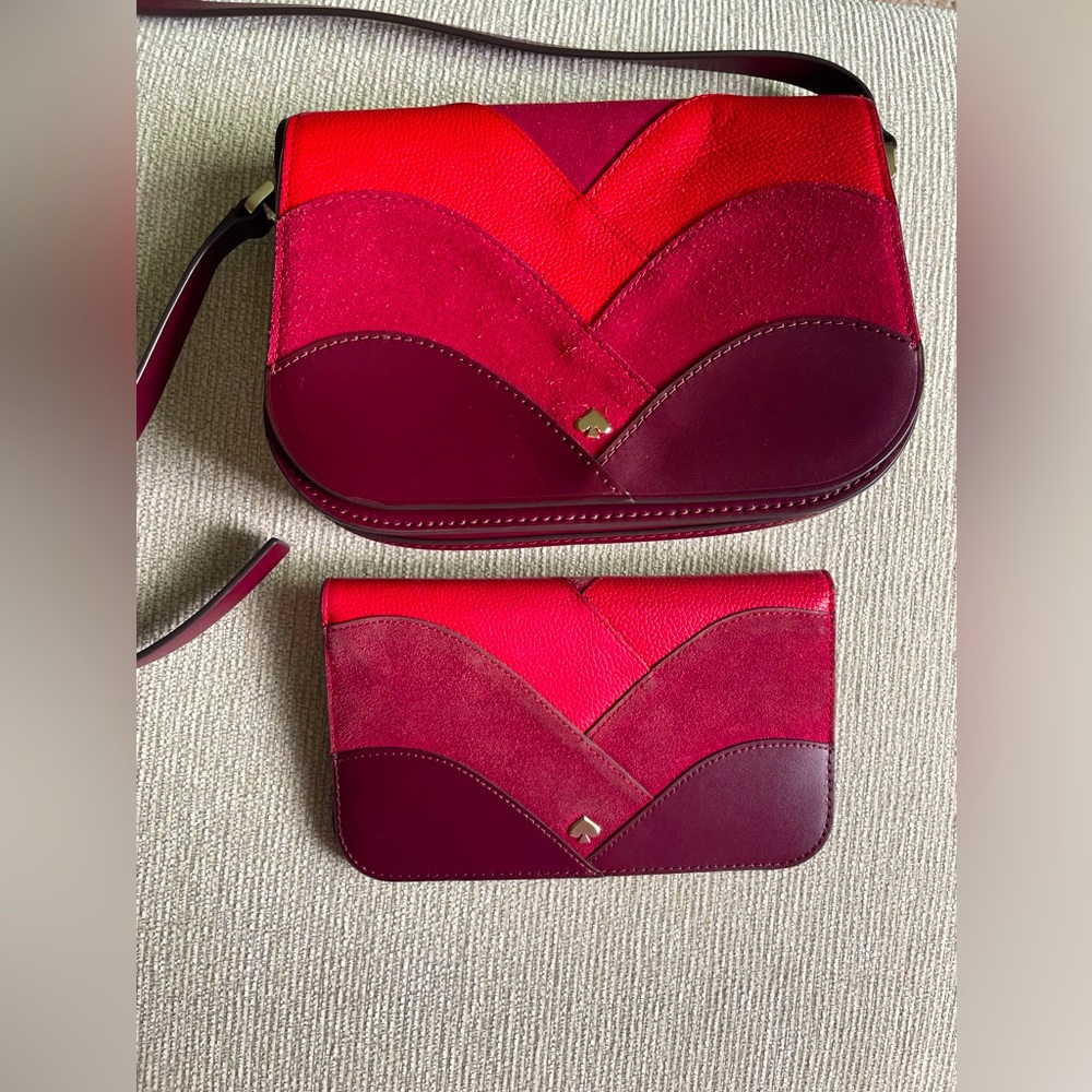 Retro Kate Spade Shoulder Bag & Matching Wallet❤️